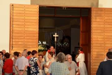 Procesión de Santiago Apóstol en Lomo Cementerio-Telde (Foto Francisco Javier Santana)